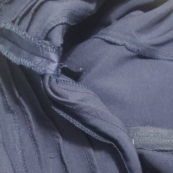 JS Collection top women's size 6 blue sleeveless blouse zip back v-neck … - Picture 11 of 11